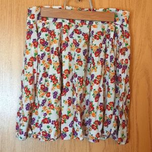 Ezra Floral Mini Skirt